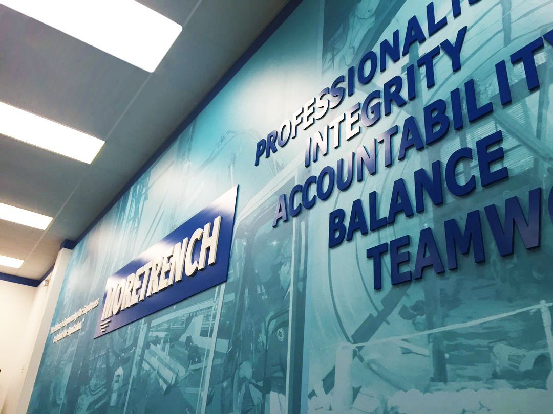 Interior Lobby Signs for Office Space in Philadelphia