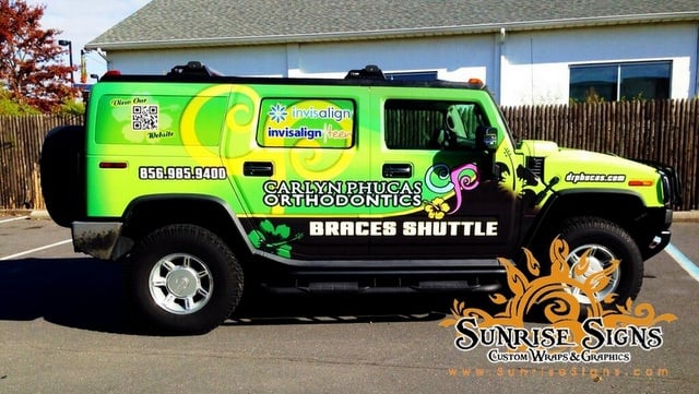 What adults think about contractor vehicle graphics