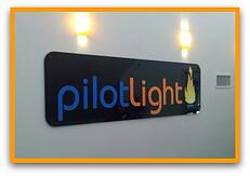 Pilot Light for Business by Sunrise Signs