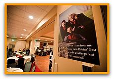 Family Portrait in Restaurant for Business in Philadelphia