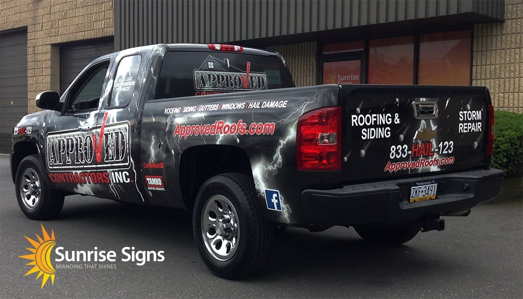 Chevy Silverado Vehicle Wraps South Jersey