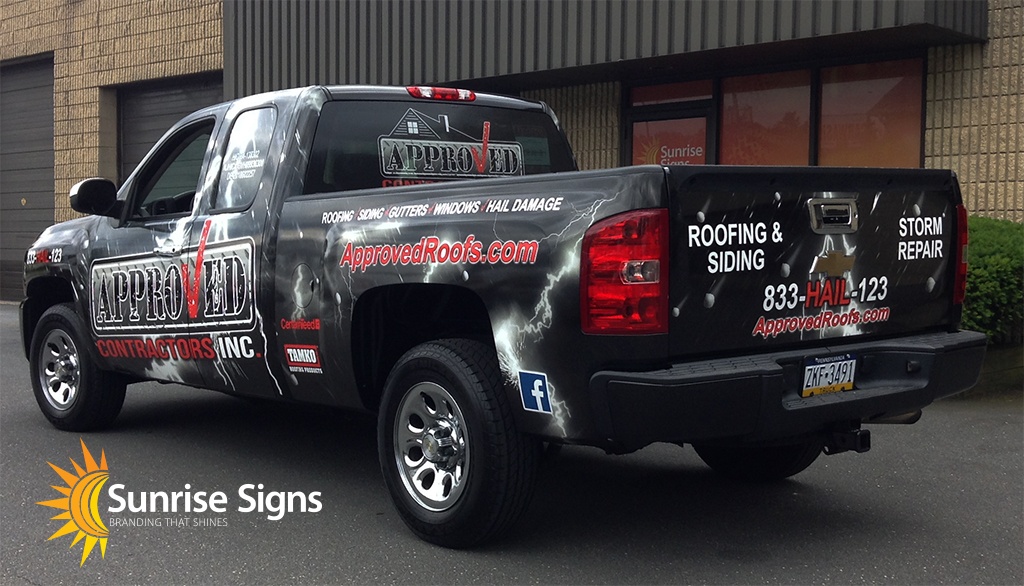 Chevy Silverado Vehicle Wraps South Jersey
