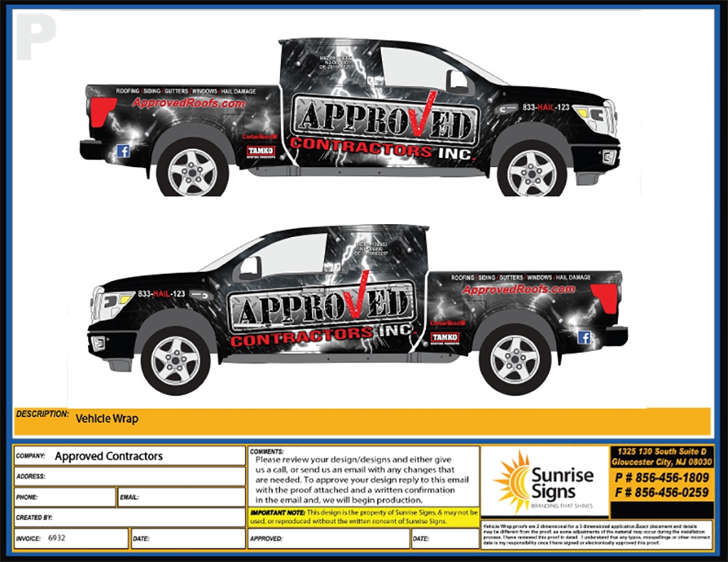 Home Service Contractor Vehicle Wrap Design