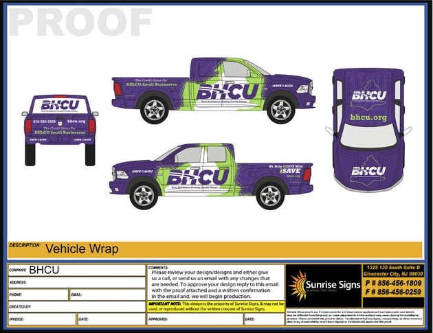 Philadelphia Vehicle Wrap Design