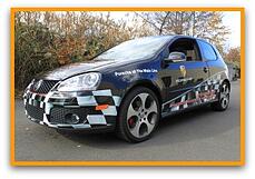 Gorgeous Black Wrapped Car by Sunrise Signs