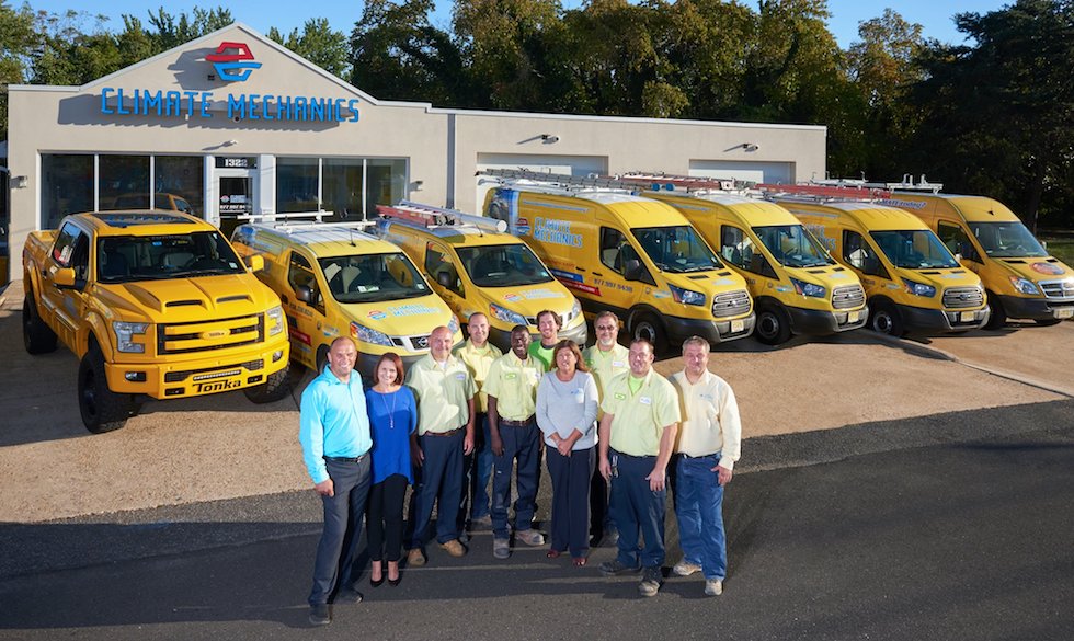 Climate Mechanics Fleet Wraps for Business in Philadelphia