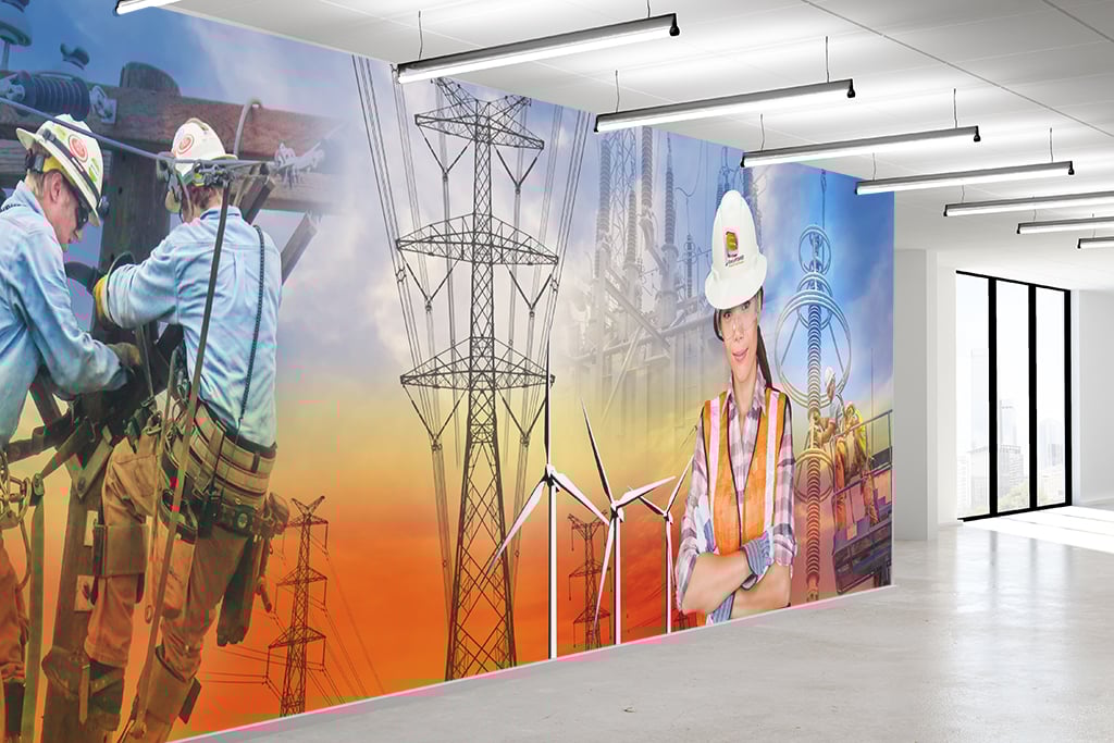 Custom Printed Wall Murals