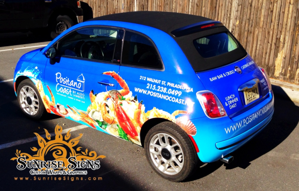 Business logo on vehicles