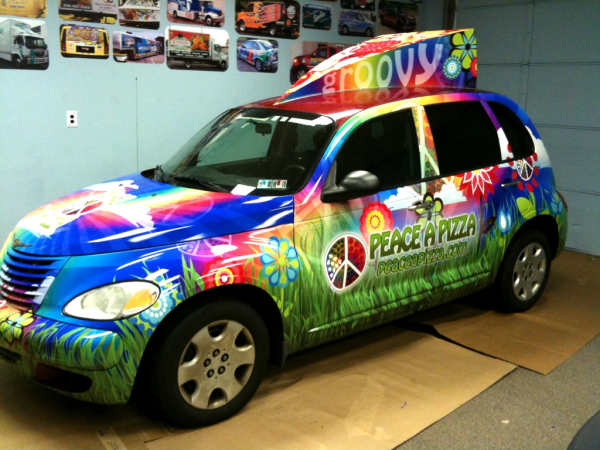 Unusual vehicle wraps