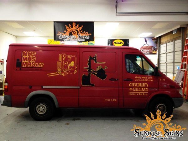 Sprinter Van fleet wraps