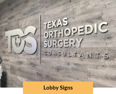 Sunrise Signs - Lobby Signs